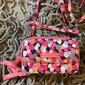 Vera Bradley Pixie Confetti Crossbody / Wallet / Wristlet Purse! All in one! 💕
